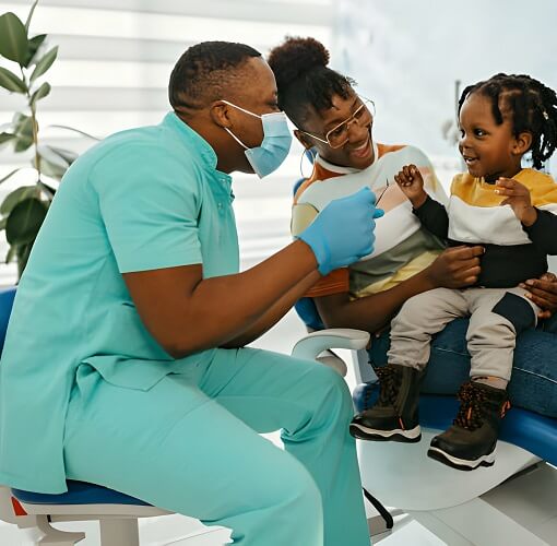 Dental Examine A Child's Teeth